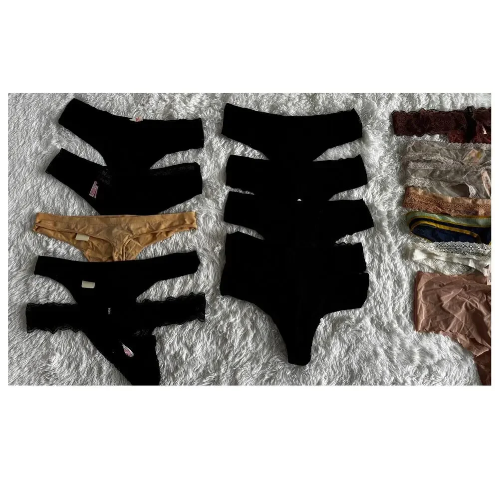 Victoria’s Secret NWT Panty Lot 17 Pairs Size Large New With Tags lot 3